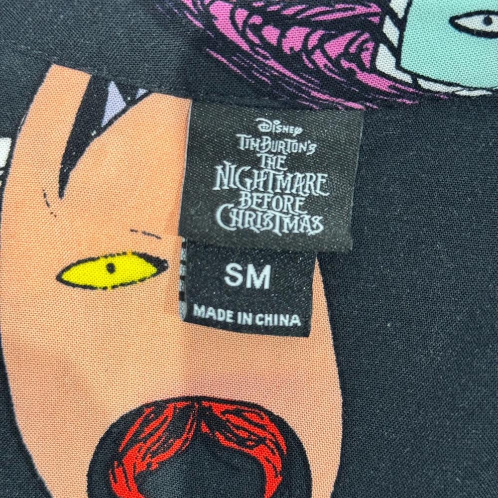 Nightmare Before Christmas Button-Down Shirt Hall… - image 3